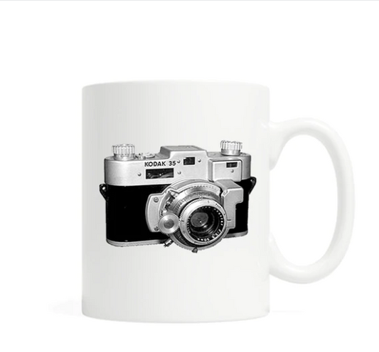 Vintage Kodak Camera- 'This is how I roll' - 11 ounce Ceramic Mug